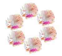 Gatuida 5pcs Cat Crinkle Balls Bright Colors Sound Stimulating Cat Chasing Teasing for Indoor Pets Interactive Lightweight Portable