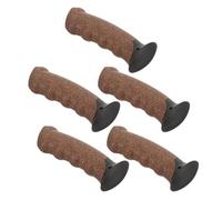 Gatuida 5pcs Cork Trekking Pole Handle Replacements, Anti-slip Hiking Pole Grips for Outdoor Walking Canes, Sturdy Soft Cork Pole Grip Accessories for Seniors and Women