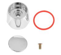 Gatuida 5PCS Faucet Knob Handles Abs Plastic Replacement for Hot Cold Tap Accessories Water Valve Hand Wheels for Kitchen Bathroom Sink