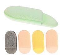 Gatuida 5pcs Finger Tip Facial Sponges Makeup Removal Pads Exfoliating Face Cleansing Sponges Portable Multi-color Soft Facial for Daily Skincare and Makeup Removal