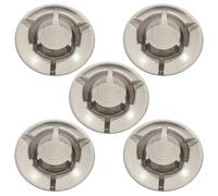 Gatuida 5pcs Guitar Pedal Cap Pedal Footswitch Toppers Footswitch Cap for Guitar Effect round Volume Knob Covers Protector for Musicians