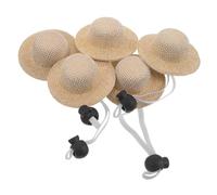 Gatuida 5pcs Hat Chick Hat for Small Dogs Adjustable Chin Strap Cute Summer Accessory for Puppy Cat and Small Animals