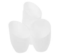 Gatuida 5Pcs Horseshoe Lamp Shades Simple Light Covers for Table and Floor Lamps Sturdy Bracket Design with Frosted White Finish Easy Installation for Bedroom and Home Decor