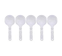 Gatuida 5pcs Mask Measuring Spoons Set, Thickened Pp Facial Mask Powder Scoop for Accurate Dosage, Practical Skincare Tool Suitable for Home and Salon Use