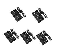 Gatuida 5pcs Overhead Storage Net for Car Rv Cargo Net Mesh Trunk Organizer for Camper Truck Cargo Storage Automotive Car Trunk Accessories