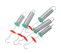 Gatuida 5pcs Physics Experiment Springs Set Versatile Teaching Tools for Classroom Demonstrations and Science Activities Compact and Portable for Student Learning and Experimentation