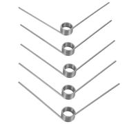 Gatuida 5pcs Refrigerator Door Torsion Spring Replacement for Fridge Door Hinge Repair Kit Includes Vertical Frame for Home Kitchen Appliances