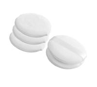 Gatuida 5Pcs Rounded Cosmetics Puff High-grade Soft Makeup Applicators for Women and Comfortable Simple Powder Puff for Face Foundation and Loose Powder Use