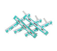 Gatuida 5pcs Sliding Potentiometer Dual-channel Linear Slider Module Adjustable for Programming Projects DIY Electronics