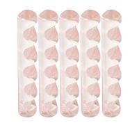 Gatuida 5pcs Slot Nail Pen Holder Organizer Stand Resin Pen Support for Manicure Nail Art Tools Storage Tabletop Use Pink