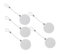 Gatuida 5pcs Theft Cable Case with Steel Wire Retractable VR Cable Management for Electronic Stores and Merchandise Display Self-adhesive Wire Box for Phones Tablets Earphones Security