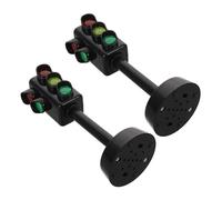 Gatuida 5PCS Traffic Light with Interactive Voice Guidance Sound and Light Miniature Traffic Signal Model for Early Education Role Play and Outdoor Learning in Kindergarten and Home