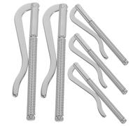 Gatuida 5pcs Vintage Metal Spring Money Clip for Wallet Making Card Holder Insert Bar Replacement Compatible with Bifold Wallets and Secure Cash Clip for Men