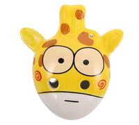 Gatuida 6-hole Ceramic Ocarina in Ac Alto Key, Giraffe-shaped Wind Instrument for Kids, Educational Music Toy and Novelty, Yellow Cartoon Animal Pendant for Early Learners
