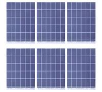 Gatuida 6 Sheets Blue Miniature Solar Panels with Self-adhesive Backing, Realistic Photovoltaic Paper for Dioramas and Architectural Roof Designs, Easy Application for Landscape Modelling
