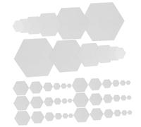 Gatuida 600 Sheets Quilting Paper Templates Shapes Sewing Craft Supplies for DIY Patchwork Quilting Crafting Efficient Lightweight Pattern Paper