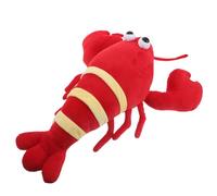 Gatuida 60cm Lobster Plush Pillow Soft Stuffed Lobster Shape Cushion Sea Food Decorative Throw Pillow for Bedroom and Living Room