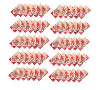 Gatuida 60pcs Cartoon Style Chinese Red Envelopes Lunar Year Money Packets with Glossy Finish for Birthday Wedding Spring Festival Celebration