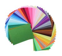 Gatuida 60pcs Felt Sheets for Crafts, Assorted Color Craft Felt Fabric