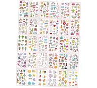 Gatuida 60sheets Lovely Kawaii Temporary Body Tattoos Stickers for DIY Decorative Boys and Girls Boys Girls