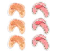 Gatuida 6pairs Double Eyelid Gel Cooling Gel Pad Reusable Eye Patches Eye Cold Compress for Boys and Girls Cold Compress for Injuries Freezer Pack Cooling Pads