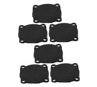Gatuida 6pcs Air Compressor Rubber Switch Pads Pressure Control Gaskets Replacement Spare Parts for Compressor and Air Pump Maintenance