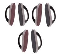 Gatuida 6pcs Cleaning Sponge Pad Brush Handle Scouring Pad for Descaling Cleaning Kitchen Utensils