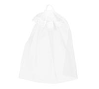 Gatuida 6pcs Doll Wedding Veils White Short Bridal Headpiece Accessories for Dress Up Play Elegant Craftsmanship and Versatile Fit for Various Fashion Dolls