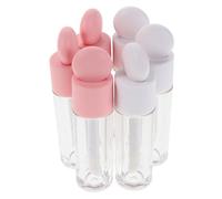 Gatuida 6pcs Empty Lip Gloss Tubes Plastic Wand Lipstick Balm Containers for Diy Lip Gloss Making Kit Refillable Bottles