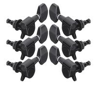 Gatuida 6pcs Guitar Replacement Head Knobs Guitar Pegs Includes Left and Right Hand Tuners