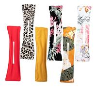 Gatuida 6pcs Hair Bun Maker Curler Set with Flower Clips Twisted Bun Shaper Hair Styling Tool for Neat Updos and Ballet Dancers and Everyday Use