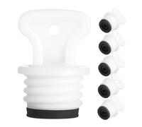 Gatuida 6pcs Hot Water Bottle Leakproof Rubber Plug Stopper Replacement for Portable Warm Water Bag Use as Bottle Cap