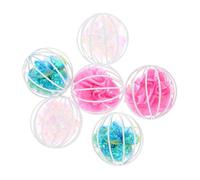 Gatuida 6pcs Interactive Crinkle Balls for Cats Colorful Pet Tease with Sound Paper Engaging Indoor Play for Kittens and Adult Cats Safe and Entertaining