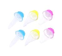 Gatuida 6pcs Laundry Pet Hair Catcher Bag Remover for Washing Machine Washable Hair Remover Mesh Bag Cleaning Filter Pouches