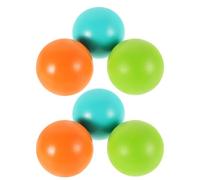 Gatuida 6pcs Lawn Croquet Ball: Replacement Croquet Wooden Garden Game Kids Outdoor Sports Spheres for Garden Parties Summer Family Gatherings