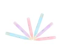 Gatuida 6Pcs Manicure Nail Polish Remover Pens Smooth Edge Nail Art Corrector for Precise Cuticle Cleaning Portable Compact with Pastel Colors for Daily Use and Sharing