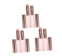 Gatuida 6pcs Mini Silicone Lip Brush Portable Lip Applicators with Lid for Effortless Makeup Touch Ups for Lipstick Gloss and Balm Application