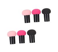 Gatuida 6pcs Mushroom Makeup Blending Sponge Set for Foundation Application, Synthetic Material, Does Not Fade, Easy to Carry, for Women and Girls Makeup Tools