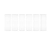 Gatuida 6pcs Nail Polish Board: Nail Art Display Tips Board 50 Slots - Gel Polish Sample Display for DIY Training Professional Art Supplies