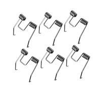 Gatuida 6pcs Pet Hairpin Spring Trimmer Electric Cutting Machine Springs Hair Clipper for Hair Clippers Animal Grooming Supplies Silver Stainless Steel