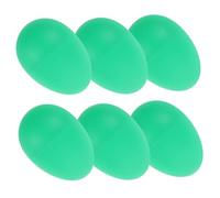 Gatuida 6pcs Plastic Egg Maracas Interactive Musical Instruments for Lightweight Percussion for Early Education and Rhythm Learning Durable Musical Instruments