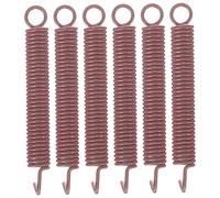 Gatuida 6pcs Professional Tremolo Springs for Electric Guitar Durable Guitar Accessories Easy Installation Lightweight Design for Convenient Use for Bridge Replacement