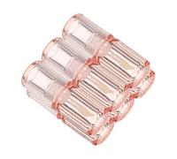 Gatuida 6pcs Refillable Lip Gloss Tubes and Empty Lip Balm Containers 3.4ml Mini Plastic Lipstick Sample Bottles with Wand and Makeup Samples
