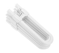Gatuida 6pcs Safety Lock Proof Drawer Locks Proof Cabinet Latches Drawer Anti-Opening Lock Childproof Drawer Locks Cabinet Drawer Lock U-Shaped Sliding Cabinet Locks Abs White