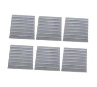 Gatuida 6pcs Self Adhesive Soundproof Blocks Acoustic Tiles Noise Insulation Panels for Recording Studios Home Theaters Ktv Rooms Fire Resistant Gray