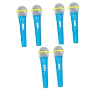 Gatuida 6pcs Simulation Microphone Toys for Boy Girl Lightweight Pretend Microphone Props for Parties Stage and Creative Play