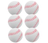Gatuida 6pcs Soft Foam Baseballs for Lightweight Indoor Training Balls for Portable Practice Baseballs to Enhance Hand Eye Coordination and Reaction