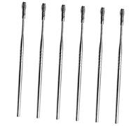 Gatuida 6Pcs Spiral Earwax Removal Tools Stainless Steel Ear Picks with Ergonomic Handle for Ear Cleaning and Wax Extraction Non Slip Design Easy to Clean and