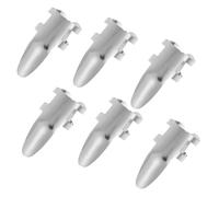 Gatuida 6Pcs Stainless Steel Guitar Finger Picks for Banjo Ukulele Durable Plectrums with Comfortable Fit Lightweight Easy to Carry Guitar Accessories
