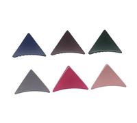 Gatuida 6pcs Triangle Hair Clips Non Slip Claw Clips for Women Minimalist Geometric Hair Accessories Comfortable Secure Hold